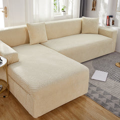 Waterproof Plush Sofa Cover - Full Protection for All Seasons