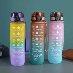 Amazon Gradient Color Space Cup with Strainer (SK Material)