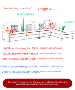 Waterproof Plush Sofa Cover - Full Protection for All Seasons